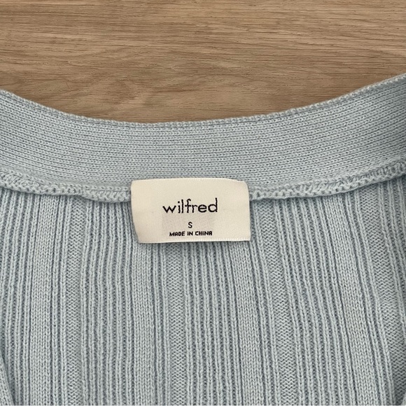 Wilfred Plunge Cardigan Heatwave Blue - Picture 4 of 6